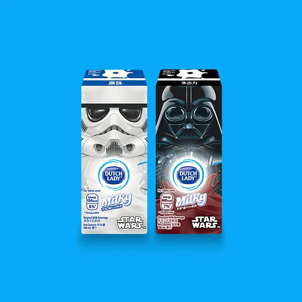DUTCH LADY STAR WARS LIMITED PACKAGE CAMPAIGN