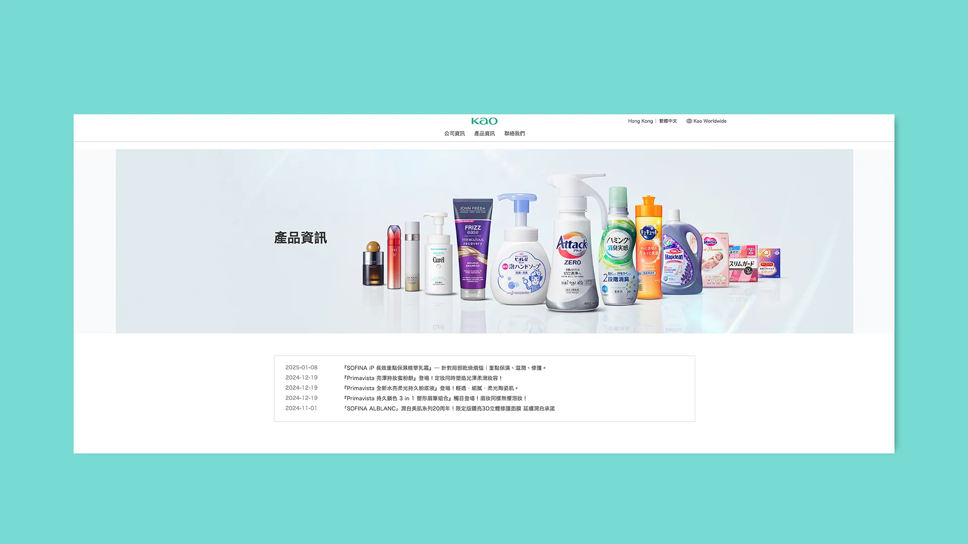 Magiclean website development