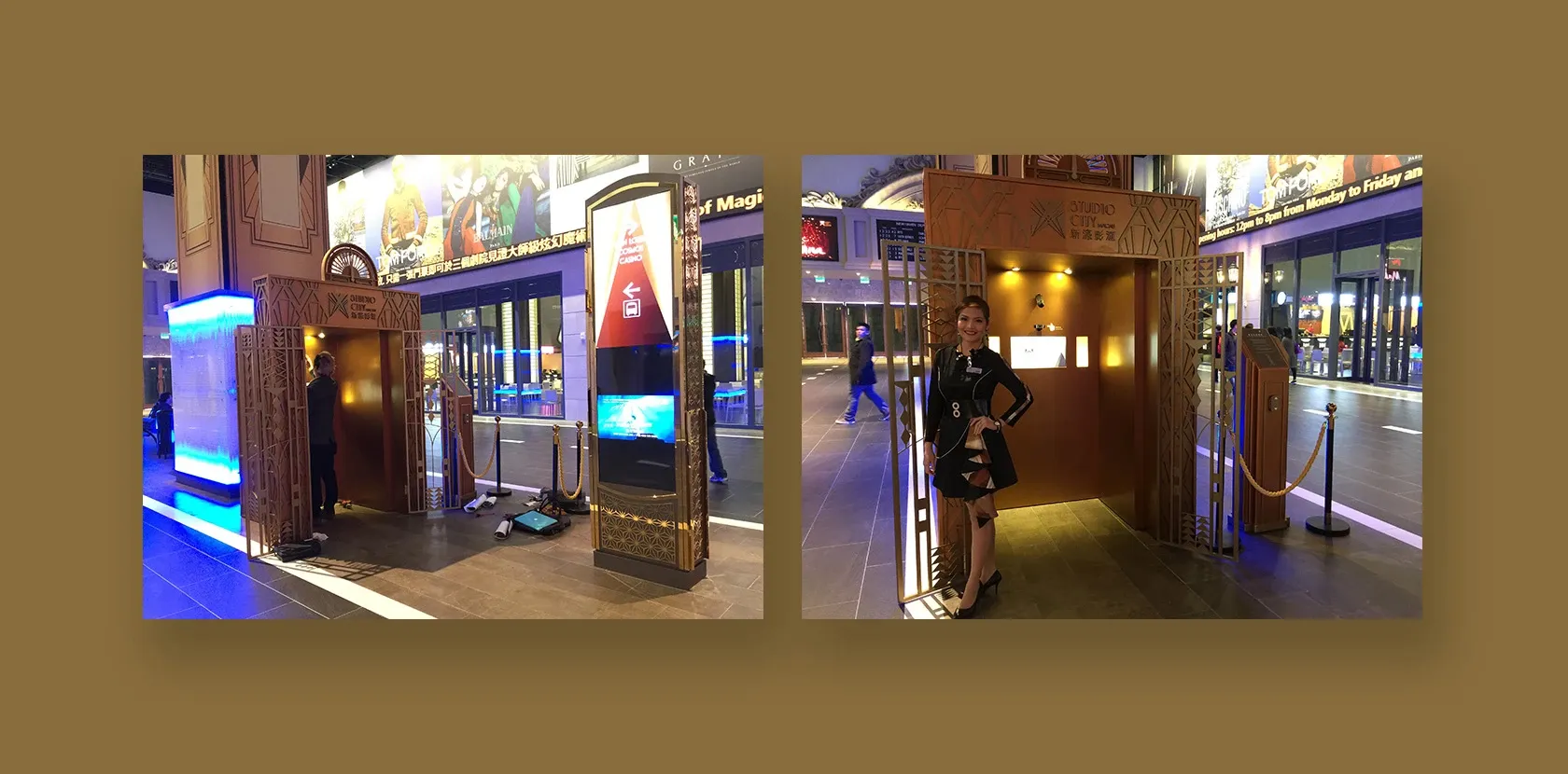 STUDIO CITY MACAU VIDEO BOOTH